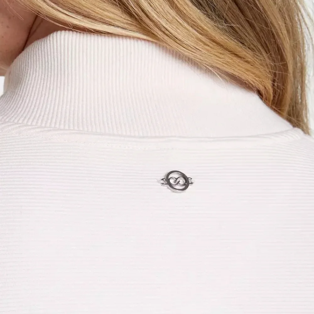 CALIA by Carrie Faded Pink Ellevate Ottoman Funnel Pullover Size XL - Picture 4 of 7